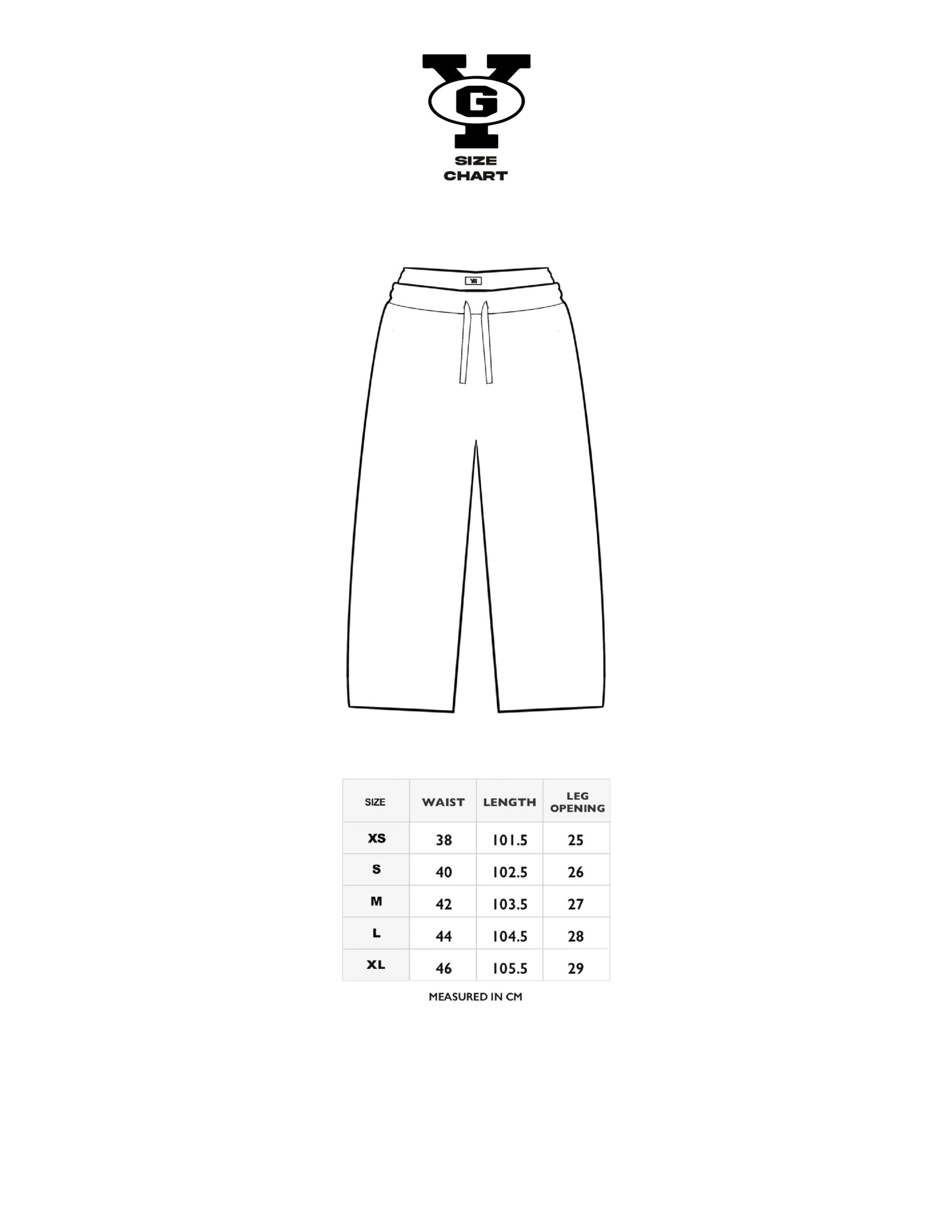 YG SWEATPANTS (BROWN)