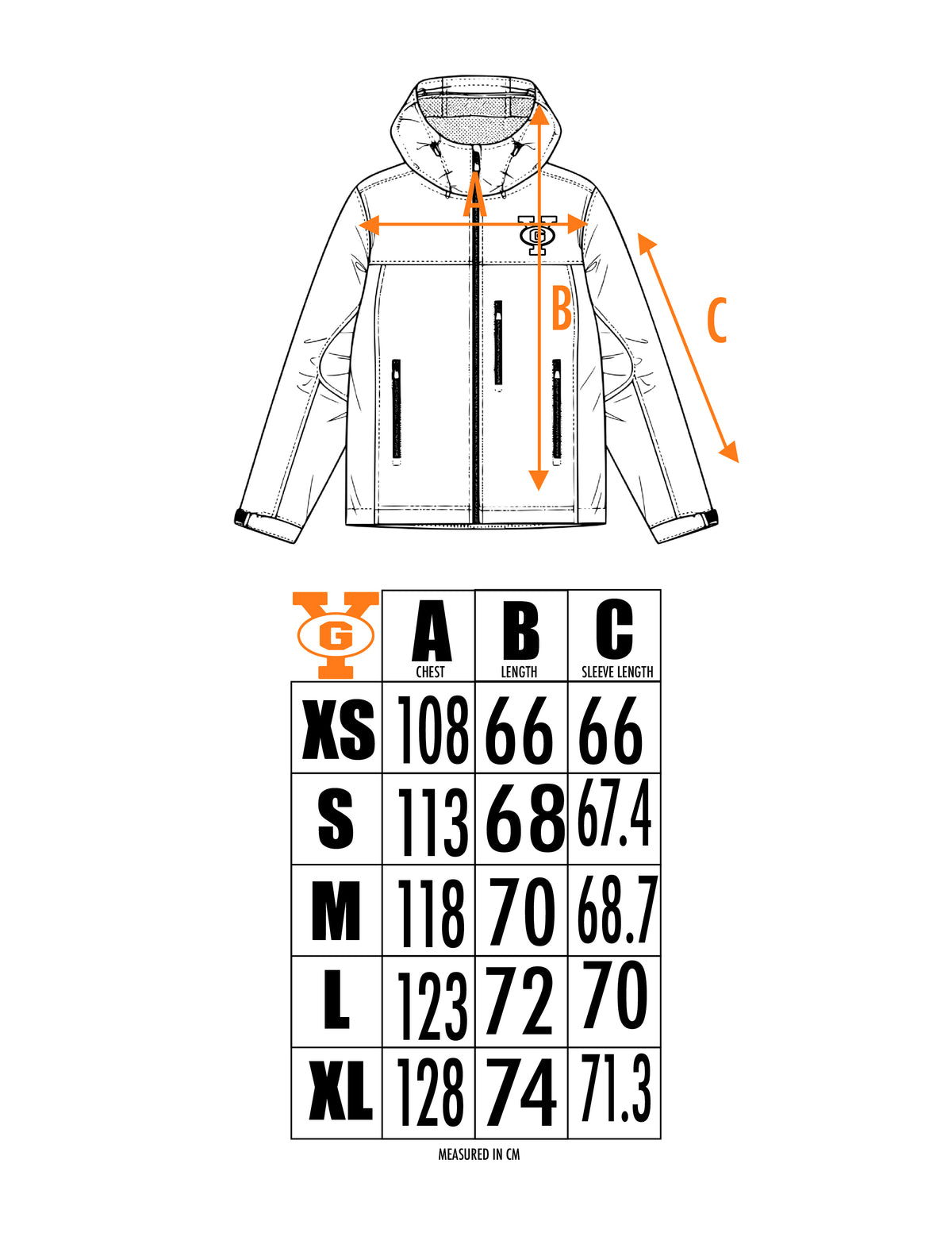 YG RAIN JACKET (MONO BLUE)