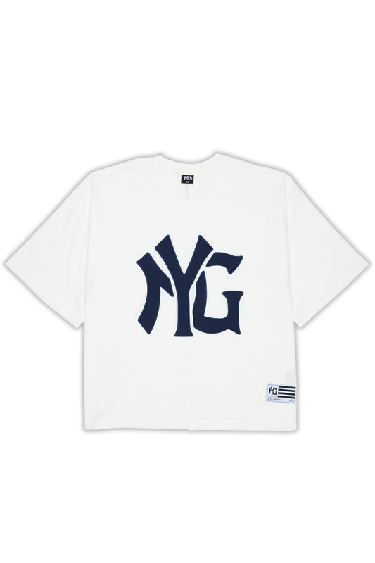 N-YG MESH JERSEY (WHITE)