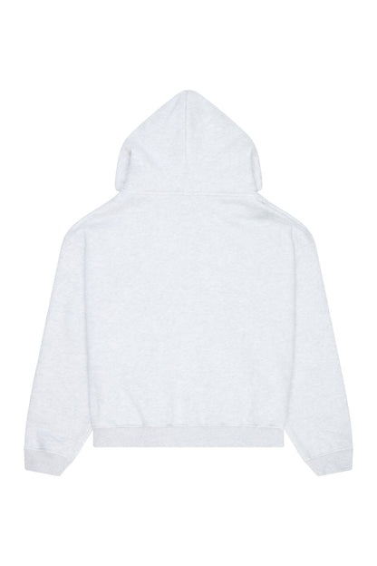 N-YG ZIP-UP HOODIE (HEATHER GREY)