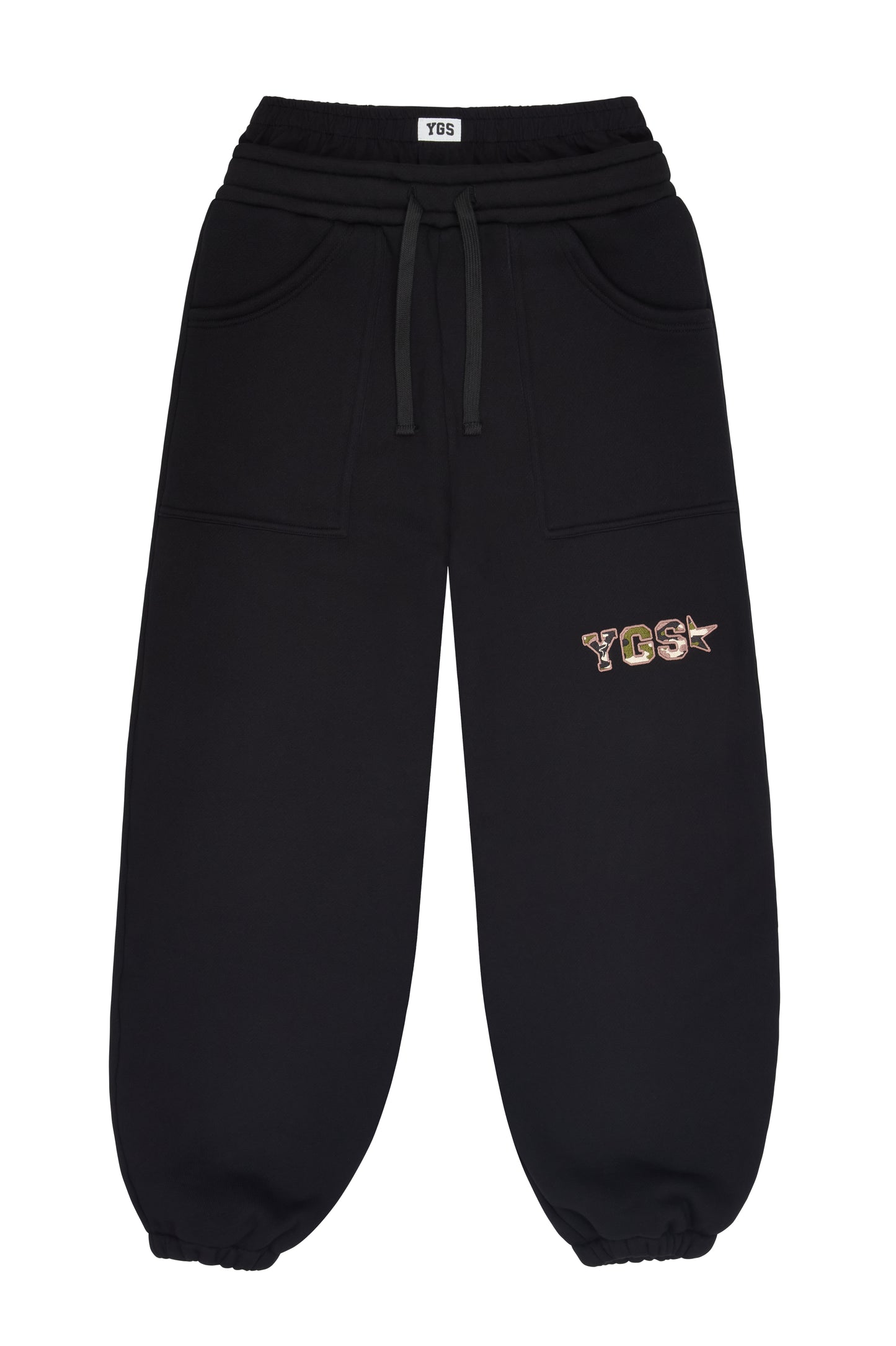 YGS SWEATPANTS (MILITANT BLACK)