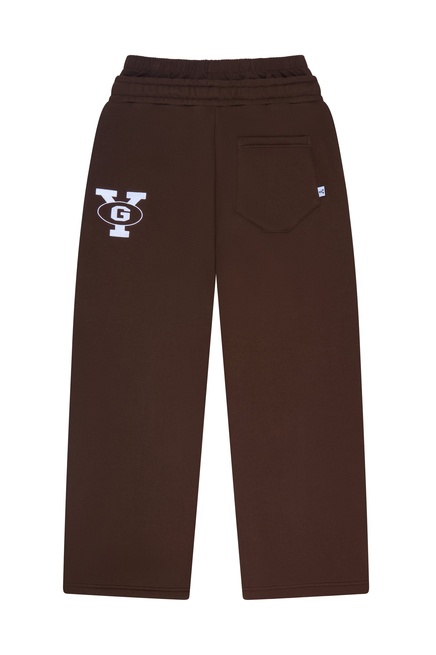 YG SWEATPANTS (BROWN)