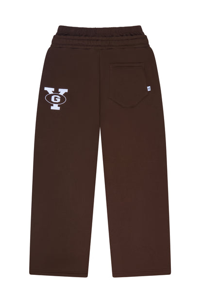 YG SWEATPANTS (BROWN)