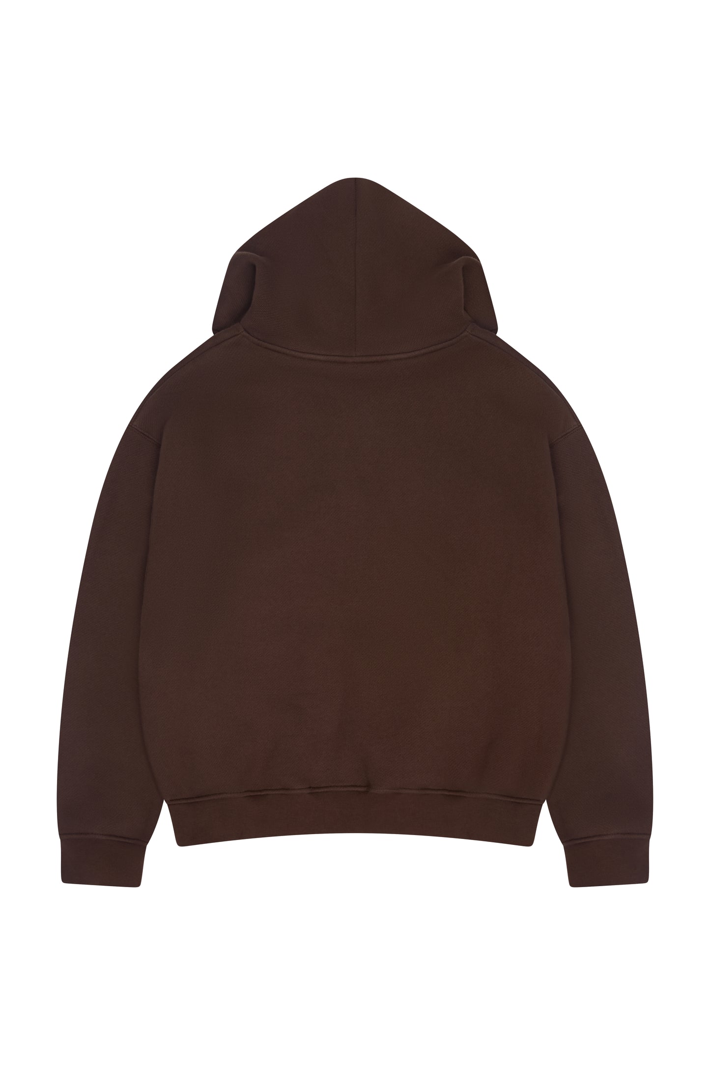 YG ZIP-UP HOODIE (BROWN)