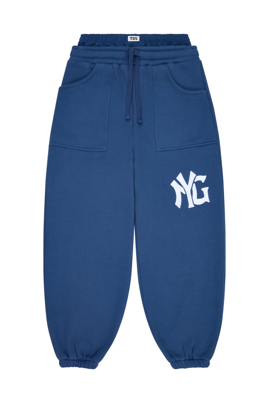 N-YG CUFFED SWEATS (ROYAL BLUE)