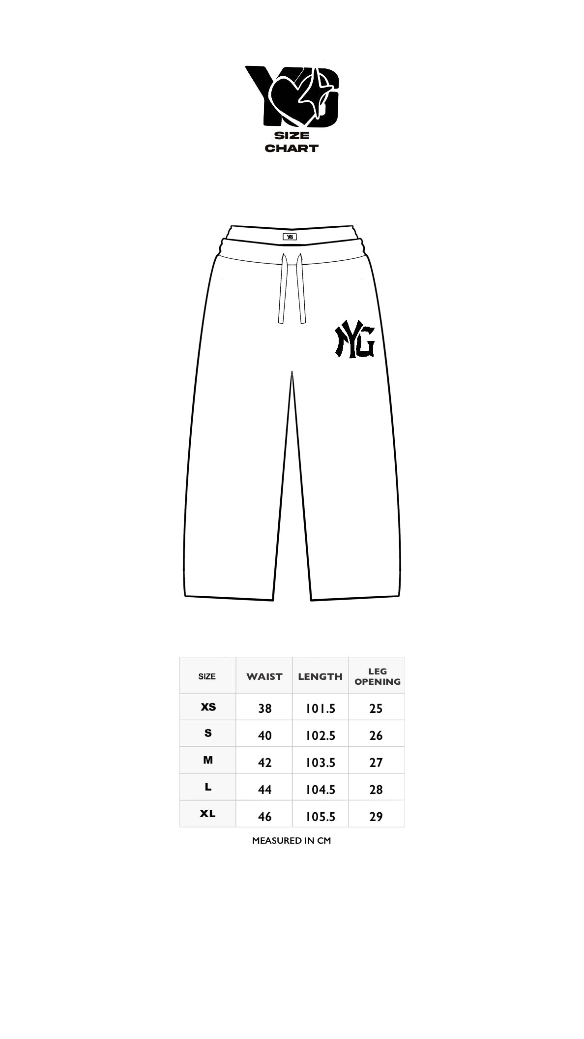 NYG SWEATS (Jet Black)