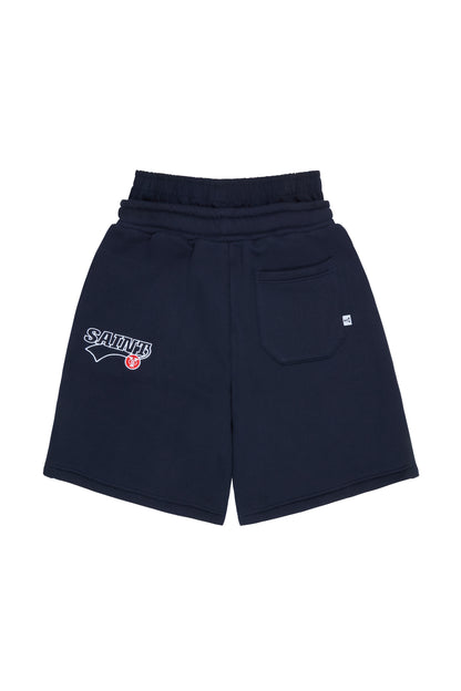 SAINT YG SWEAT SHORTS (NAVY)