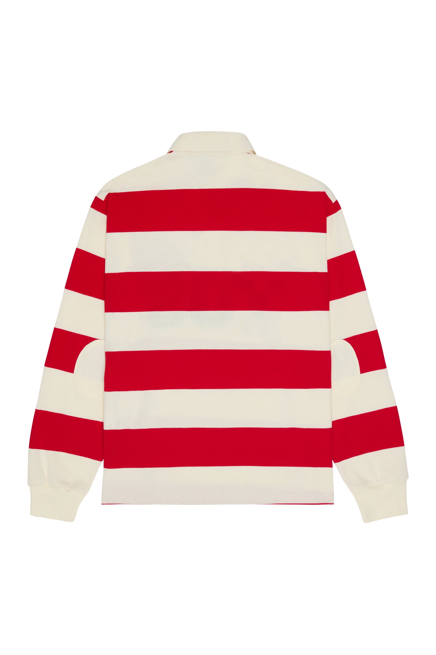 YG POLO LONGSLEEVE (WHITE & RED)