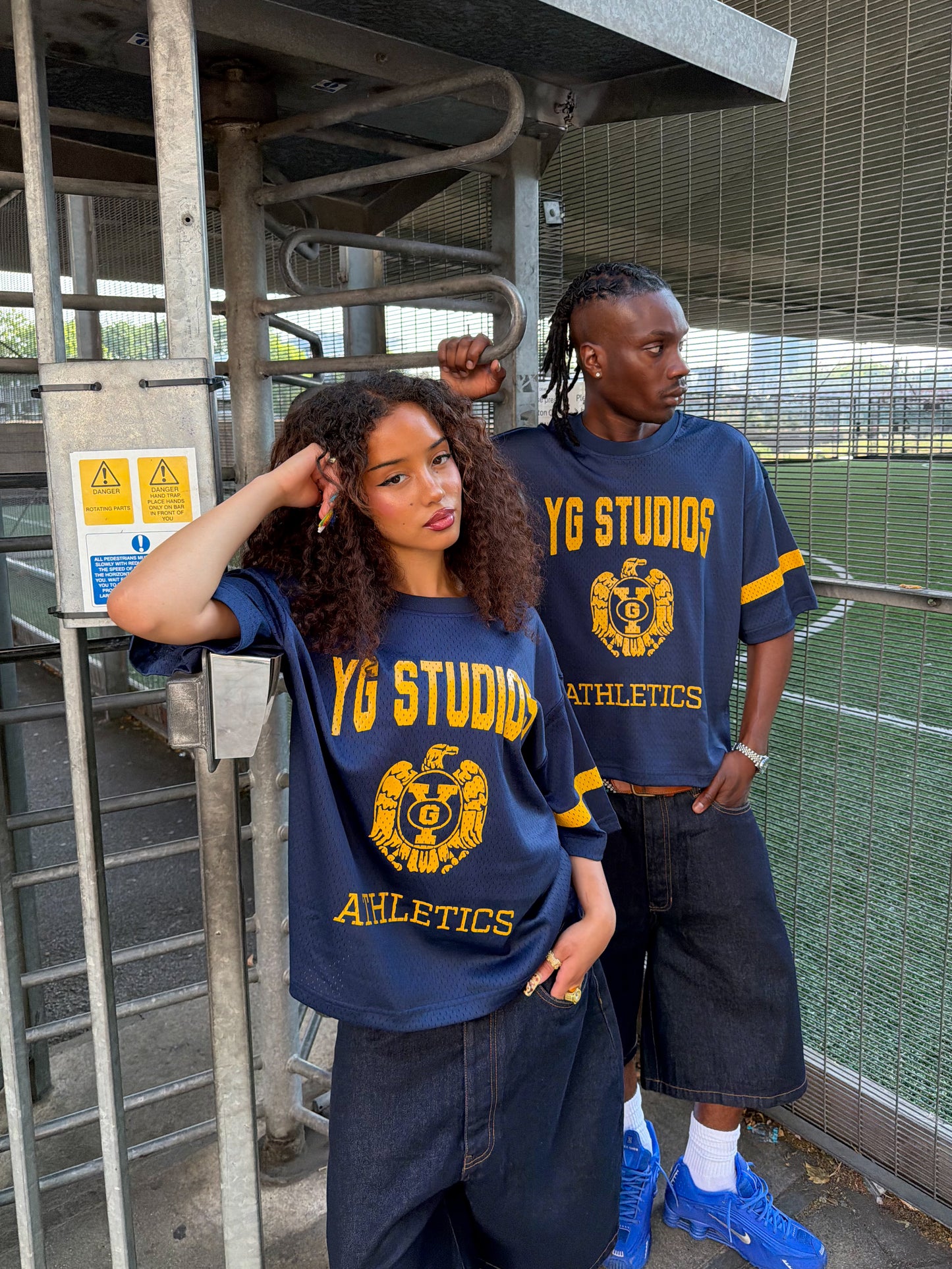 YG ATHLETICS JERSEY (NAVY)