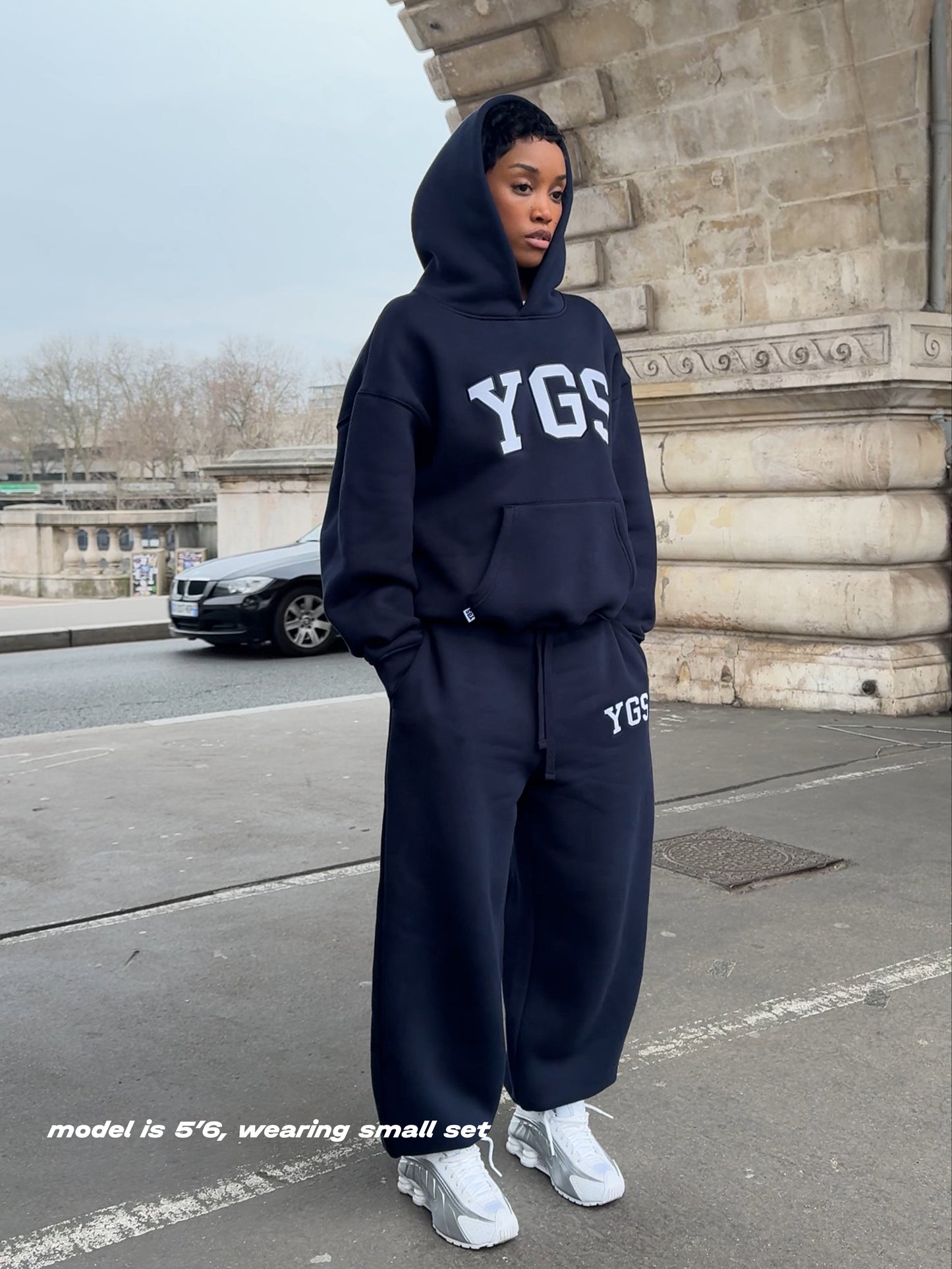 YGS HOODIE (NAVY)