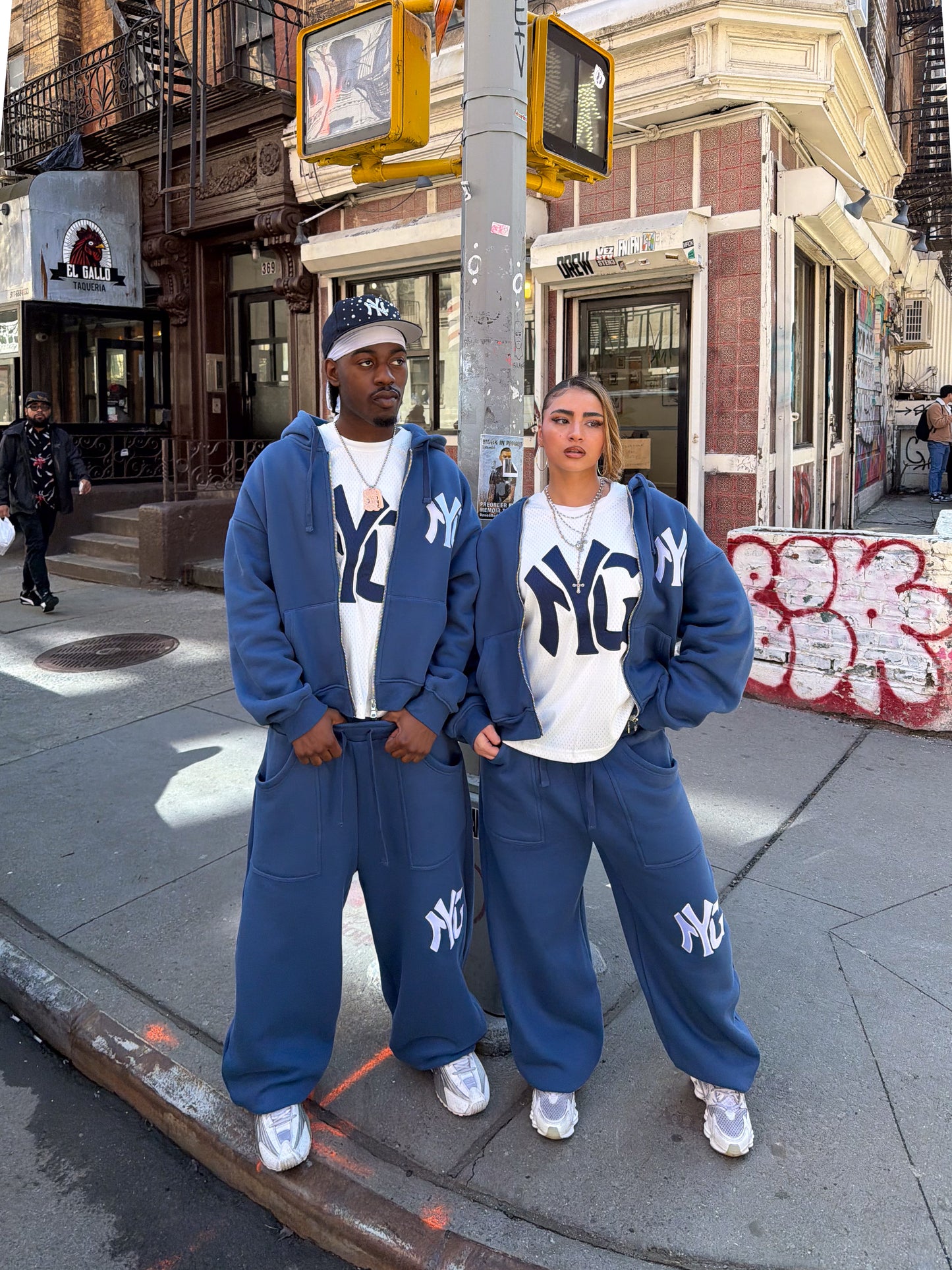 N-YG ZIP-UP HOODIE (ROYAL BLUE)