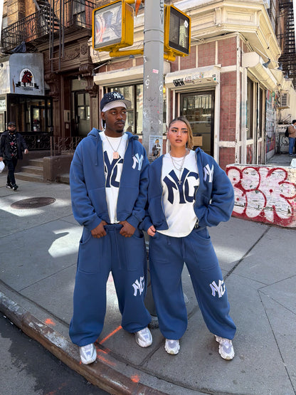 N-YG ZIP-UP HOODIE (ROYAL BLUE)